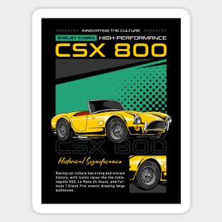 Retro Cobra CSX 8000 Car Sticker